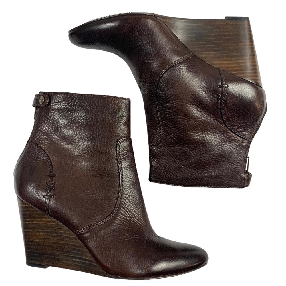 frye back zip boots